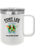 Fort Lee SAMC 15oz Insulated Coffee Mug with Slider Lid