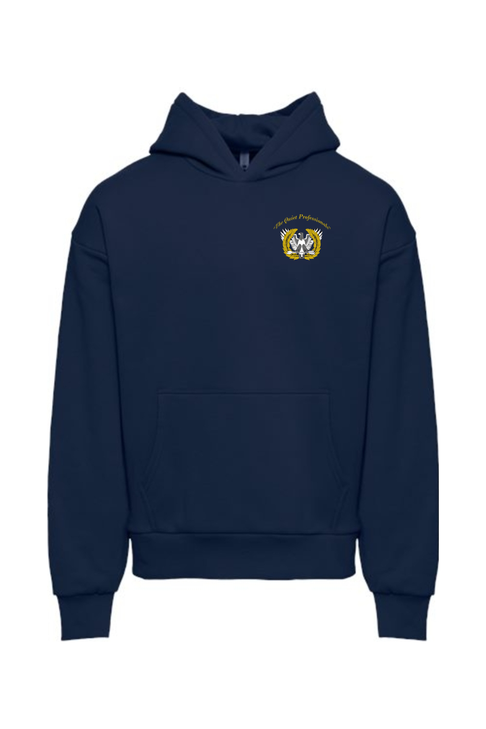 Warrant Officer Eagle Next Level Heavyweight Fleece Hoodie - Just Front Left Chest Design