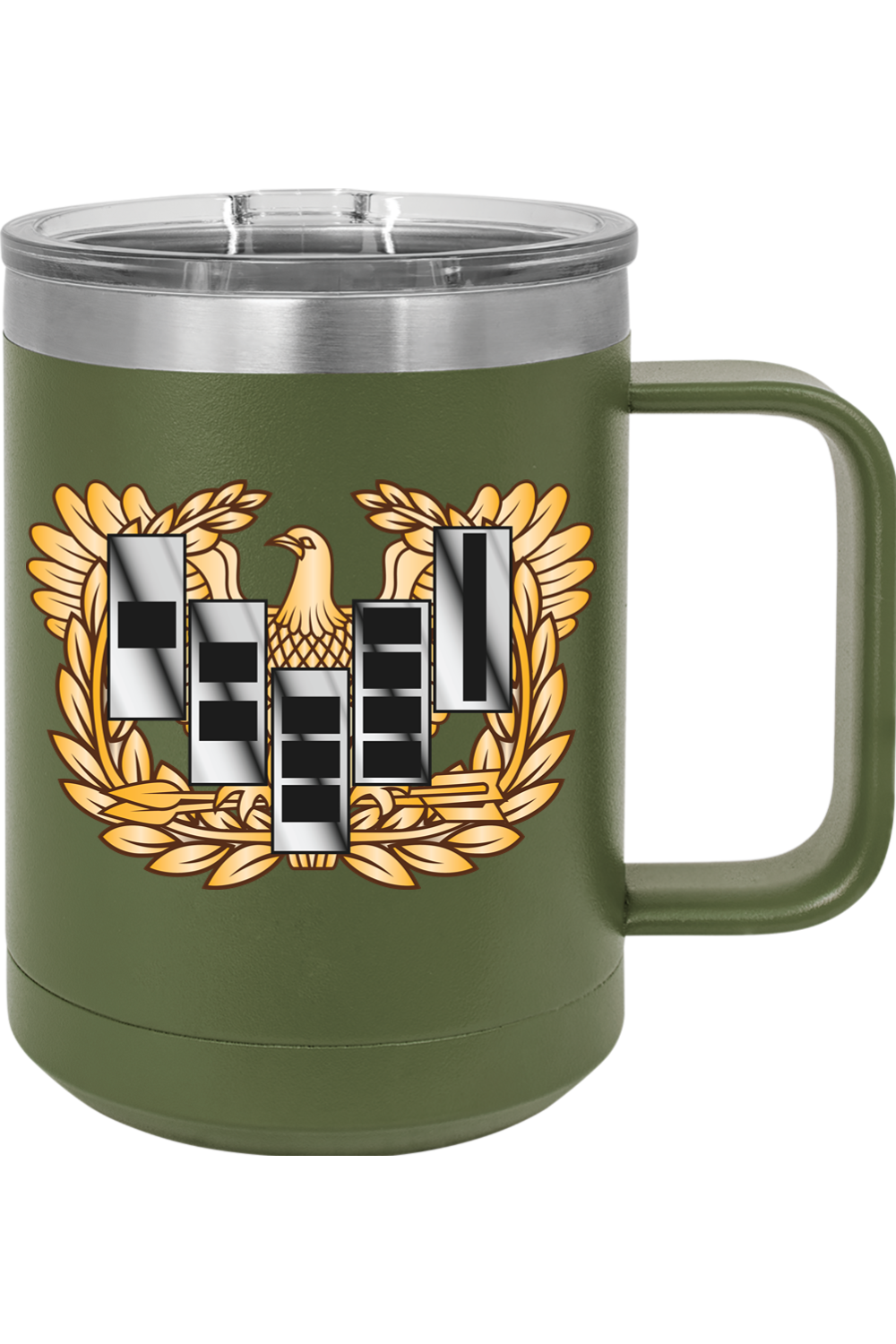 Warrant Officer 15oz Insulated Coffee Mug with Slider Lid