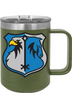 1st Intelligence Command 15oz Insulated Coffee Mug with Slider Lid