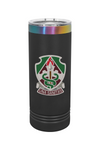 HHC DCPH-A 22 oz. ION-Plated Skinny Tumbler with Slider Lid