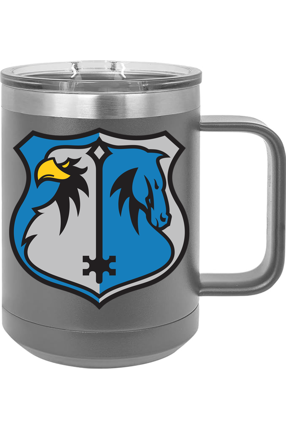 1st Intelligence Command 15oz Insulated Coffee Mug with Slider Lid