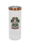 HHC DCPH-A 22 oz. ION-Plated Skinny Tumbler with Slider Lid