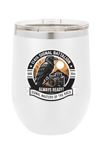 114th Signal Battalion 12oz Insulated Wine Tumbler