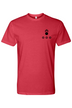 LCLS HIMARS Black Left Chest Design Next Level CVC Crew
