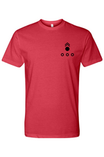 LCLS HIMARS Black Left Chest Design Next Level CVC Crew