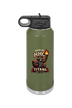 HHC 1163d SB 40 oz. Stainless Steel Water Bottle