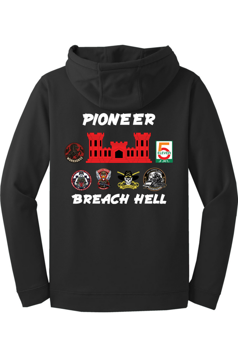 511th Pioneer Troop Fleece Hooded Pullover