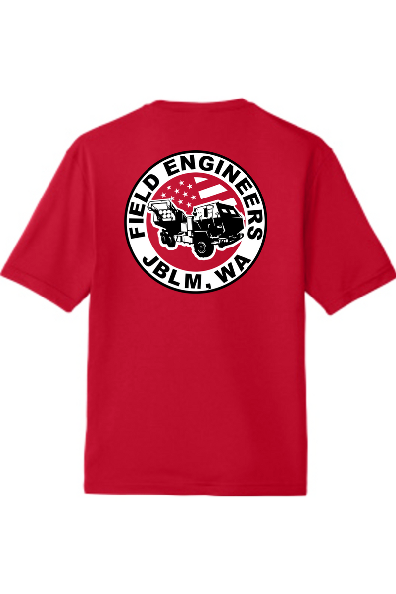 LCLS HIMARS Black Left Chest Design Competitor Tee