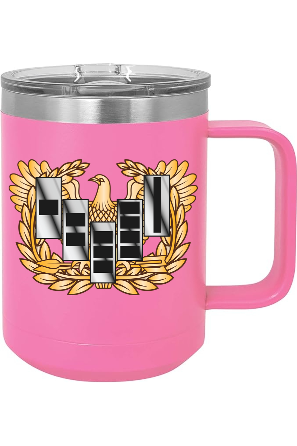 Warrant Officer 15oz Insulated Coffee Mug with Slider Lid