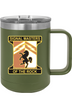 114th Signal Battalion 15oz Insulated Coffee Mug with Slider Lid