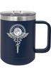 US Army Medical CoE 15oz Insulated Coffee Mug with Slider Lid