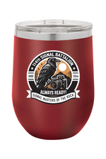 114th Signal Battalion 12oz Insulated Wine Tumbler