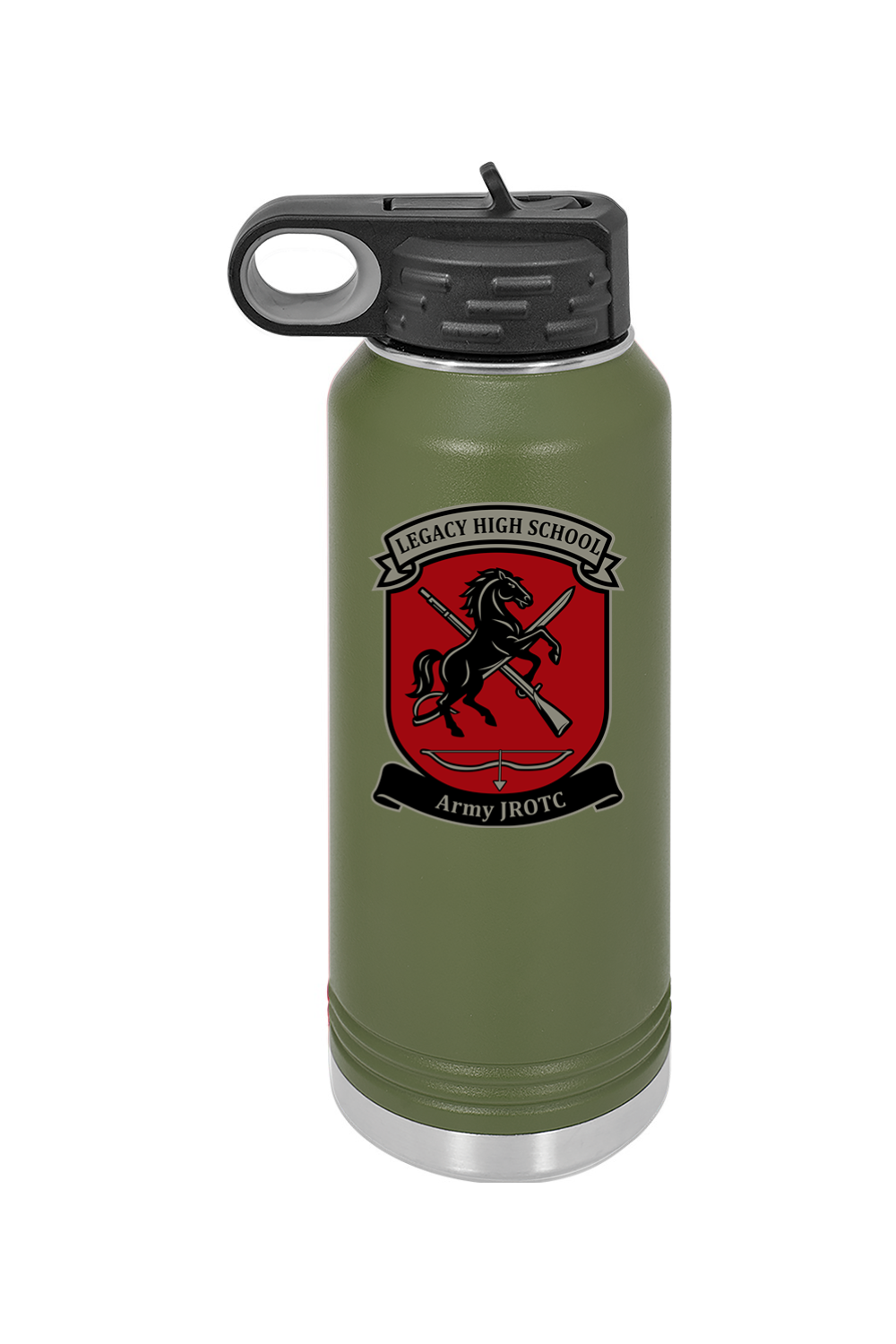 Mansfield Legacy HS JROTC 32 oz. Stainless Steel Water Bottle