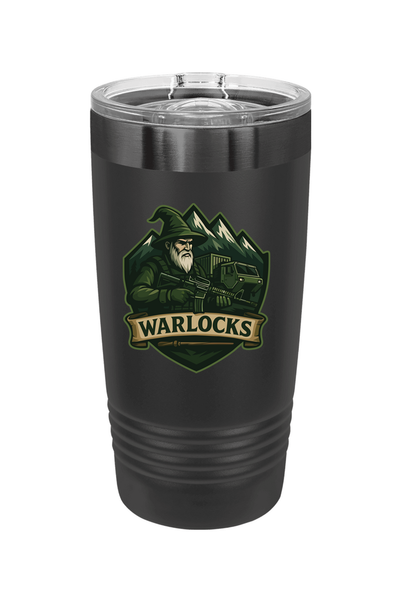 2nd Platoon “Warlocks” 539th CTC (L) 20 oz. ION-Plated Ringneck Insulated Tumbler with Slider Lid