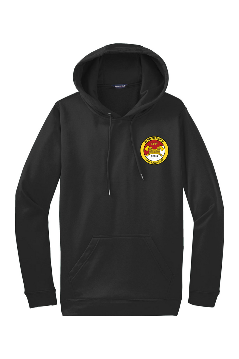 511th Pioneer Troop Fleece Hooded Pullover