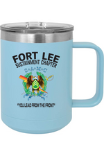 Fort Lee SAMC 15oz Insulated Coffee Mug with Slider Lid