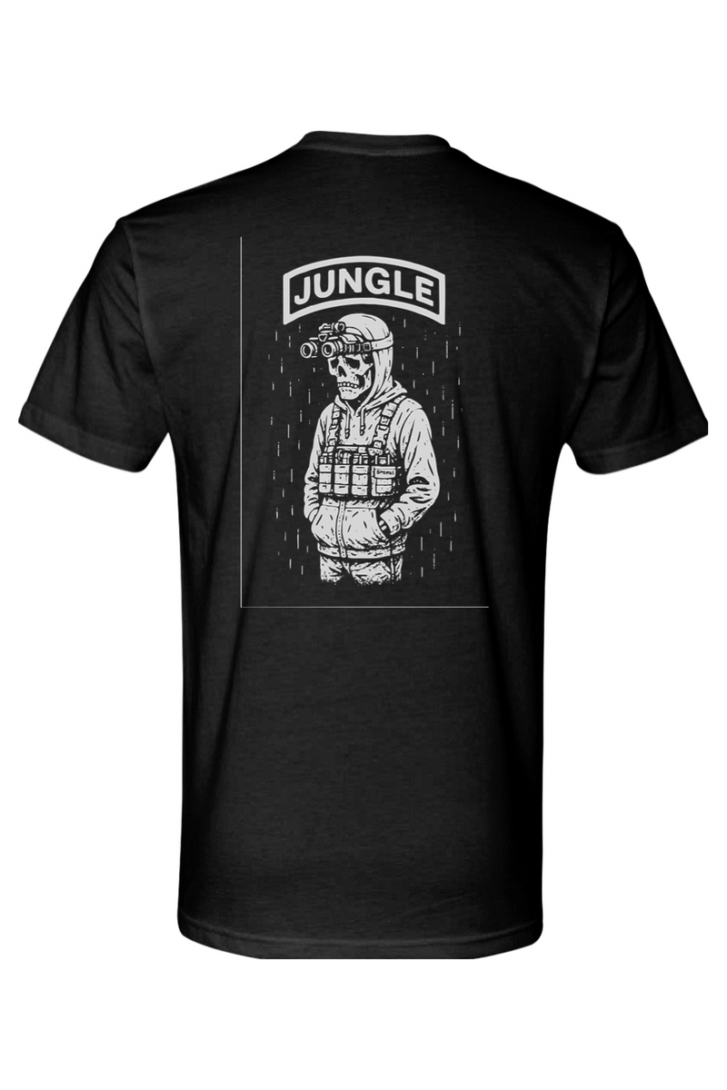 ODA 176 Jungle Skelley Next Level CVC Crew Black