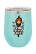 HHC 1163d SB 12oz Insulated Wine Tumbler