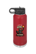 HHC 1163d SB 40 oz. Stainless Steel Water Bottle