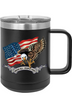HHC DCPH-A 15oz Insulated Coffee Mug with Slider Lid