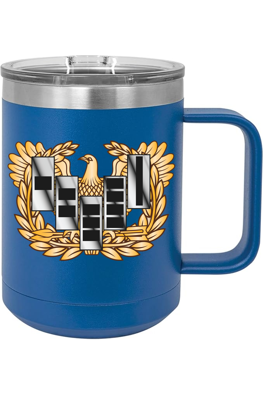 Warrant Officer 15oz Insulated Coffee Mug with Slider Lid