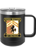 114th Signal Battalion 15oz Insulated Coffee Mug with Slider Lid