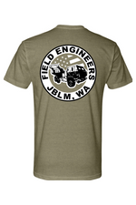 LCLS HIMARS Black Left Chest Design Next Level CVC Crew