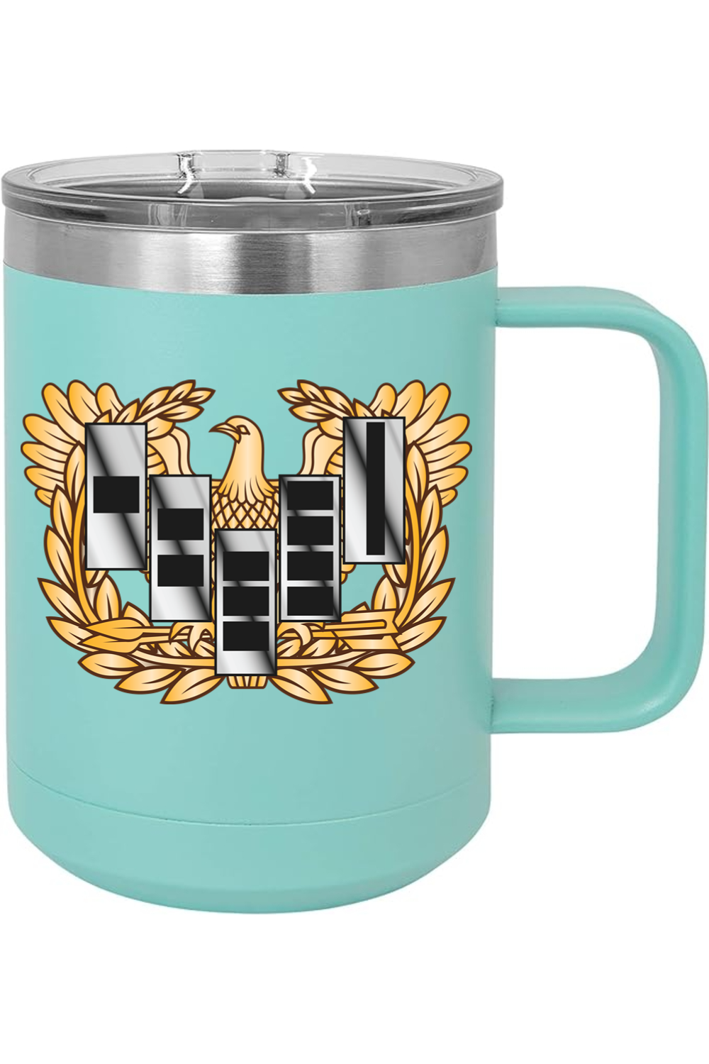 Warrant Officer 15oz Insulated Coffee Mug with Slider Lid