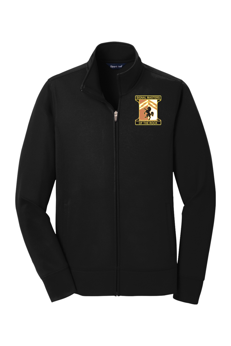 114th Signal Battalion Ladies Fleece Full-Zip Jacket