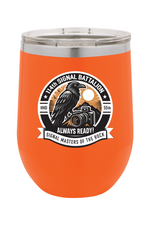 114th Signal Battalion 12oz Insulated Wine Tumbler