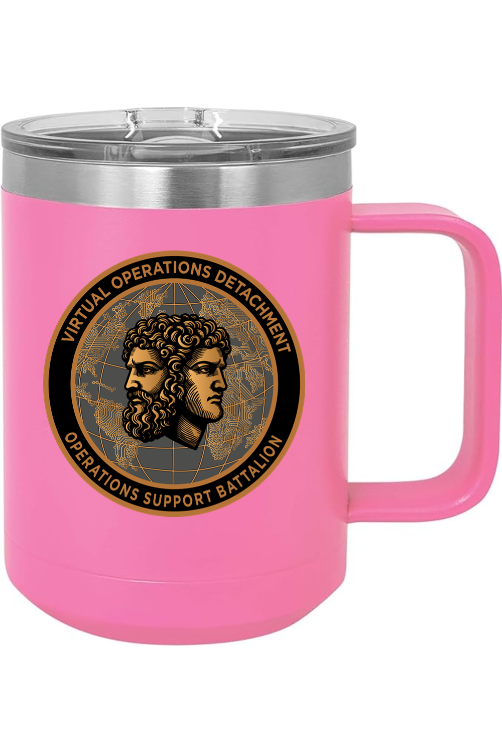 VOD 15oz Insulated Coffee Mug with Slider Lid