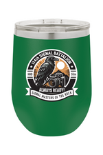 114th Signal Battalion 12oz Insulated Wine Tumbler