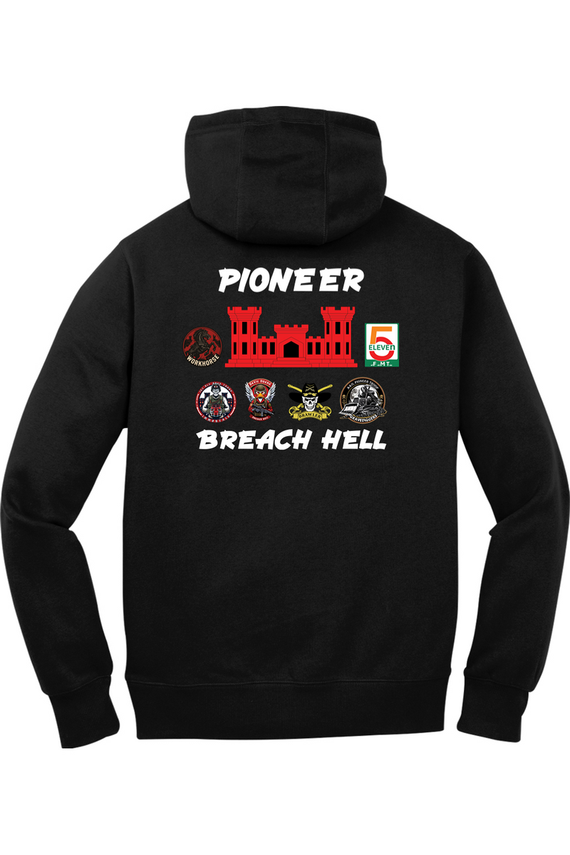 511th Pioneer Troop Pullover Hooded Sweatshirt