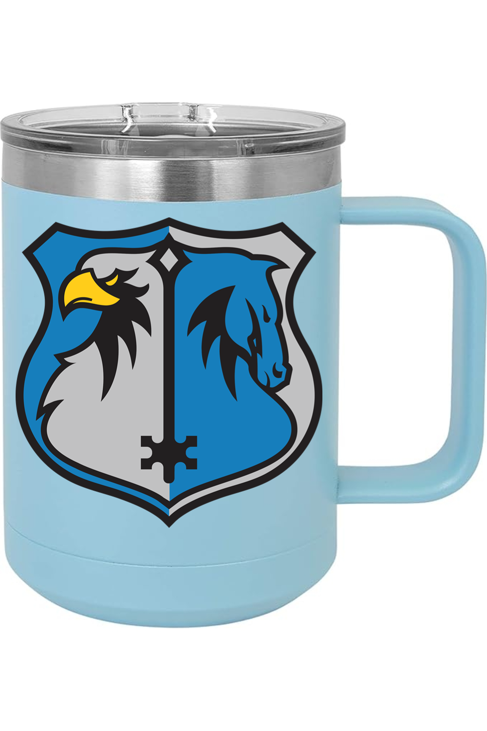 1st Intelligence Command 15oz Insulated Coffee Mug with Slider Lid