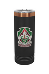 HHC DCPH-A 22 oz. ION-Plated Skinny Tumbler with Slider Lid