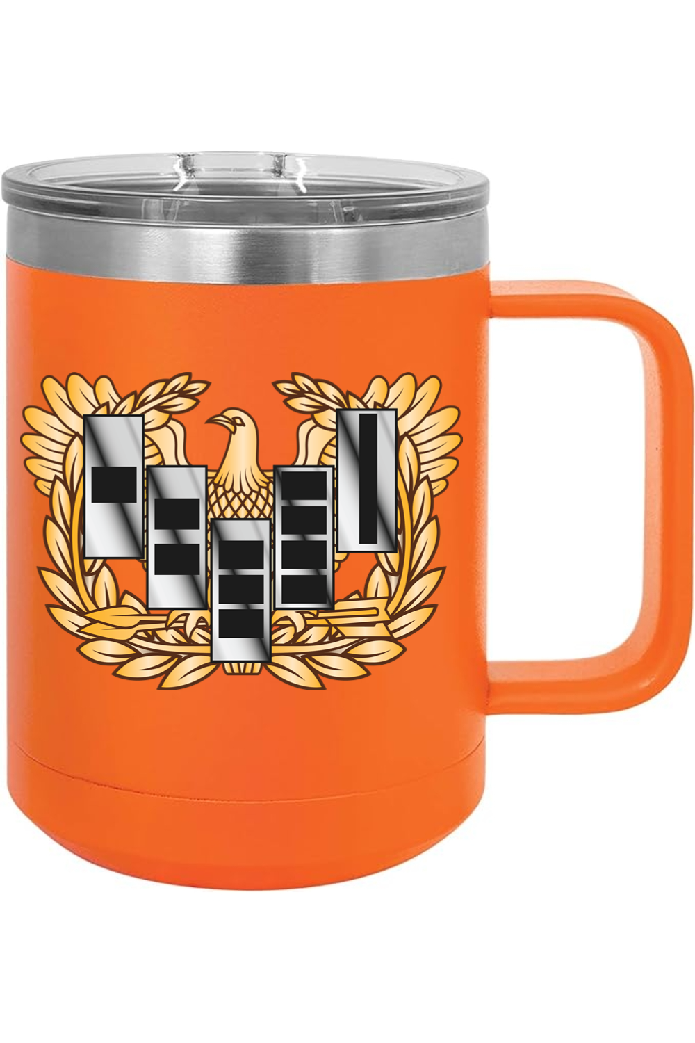 Warrant Officer 15oz Insulated Coffee Mug with Slider Lid