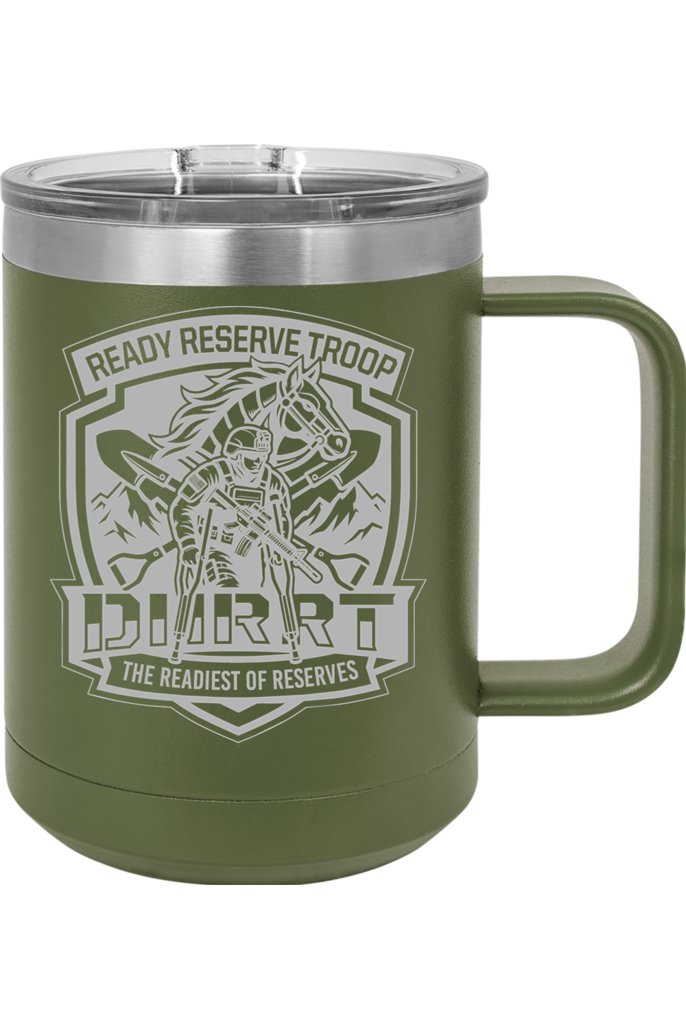 DHRRT 4-9 CAV 15oz Insulated Coffee Mug with Slider Lid