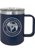 Technical Services Detachment 15oz Insulated Coffee Mug with Slider Lid