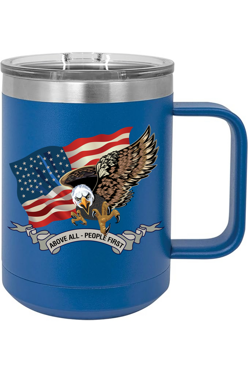 HHC DCPH-A 15oz Insulated Coffee Mug with Slider Lid
