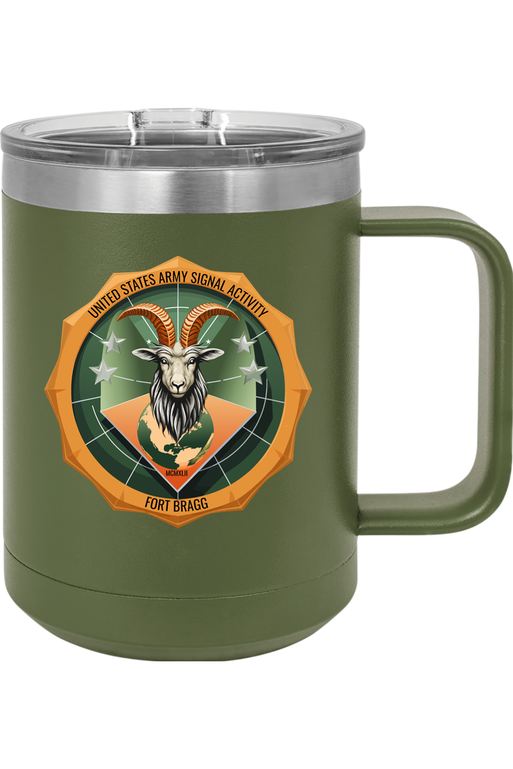 USASA 15oz Insulated Coffee Mug with Slider Lid