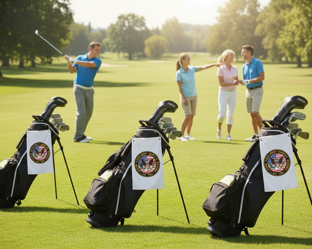 Warrant Officer Microfiber Golf Towel