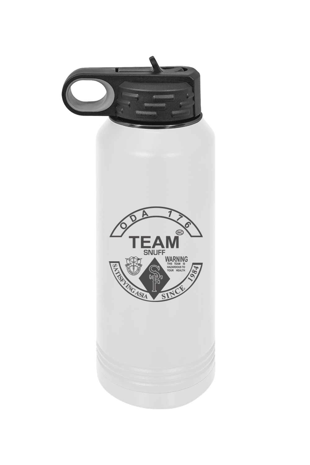 ODA 176 Team Snuff 32 oz. ION-Plated Water Bottle