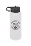 ODA 176 Team Snuff 32 oz. ION-Plated Water Bottle