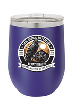 114th Signal Battalion 12oz Insulated Wine Tumbler