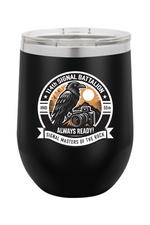 114th Signal Battalion 12oz Insulated Wine Tumbler