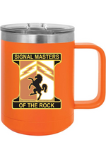 114th Signal Battalion 15oz Insulated Coffee Mug with Slider Lid