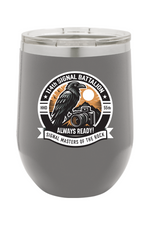 114th Signal Battalion 12oz Insulated Wine Tumbler
