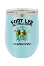 Fort Lee SAMC 12oz Insulated Wine Tumbler