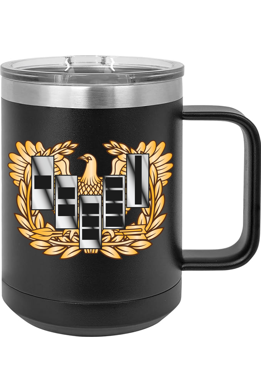 Warrant Officer 15oz Insulated Coffee Mug with Slider Lid